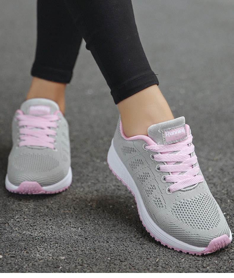 Lightweight women's orthopedic sports shoes, providing superior arch support & all-day comfort.