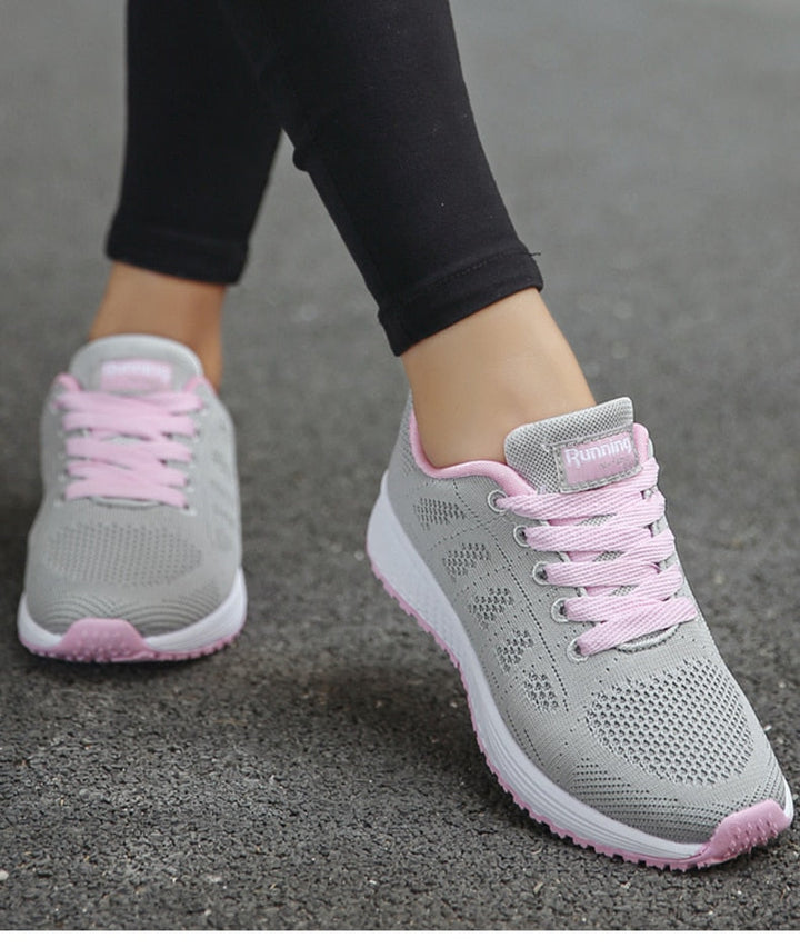 Lightweight women's orthopedic sports shoes, providing superior arch support & all-day comfort.