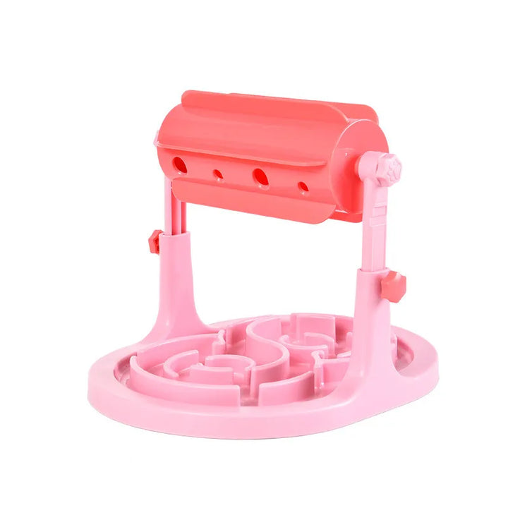 Healthy pet care dog slow feeder. Interactive toy with mental stimulation to prevent fast eating.