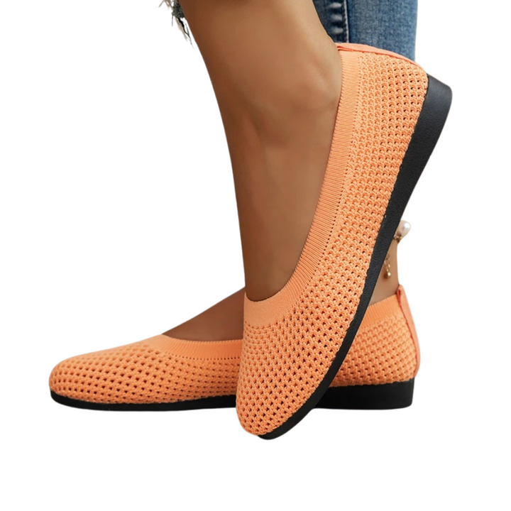Comfortable breathable slip-on women's summer shoes, ideal for everyday casual wear & walking.