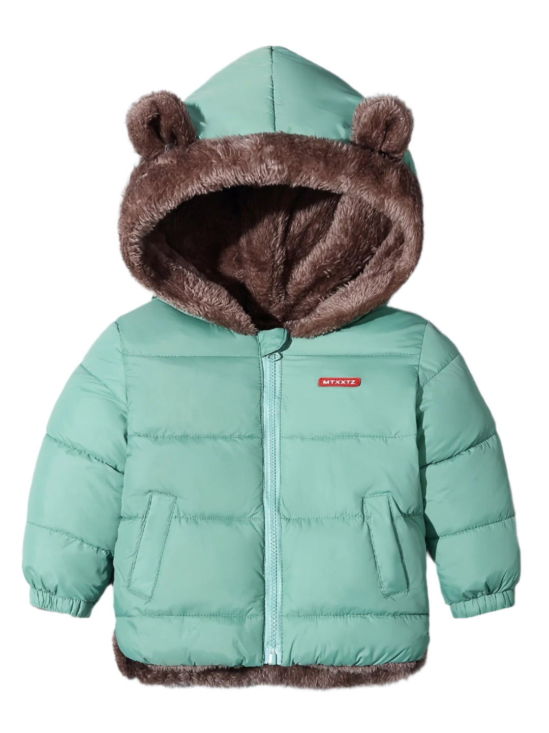 Cozy & durable unisex kids' Bear Hug winter coat, perfect for warm protection on any cold outdoor adventure.