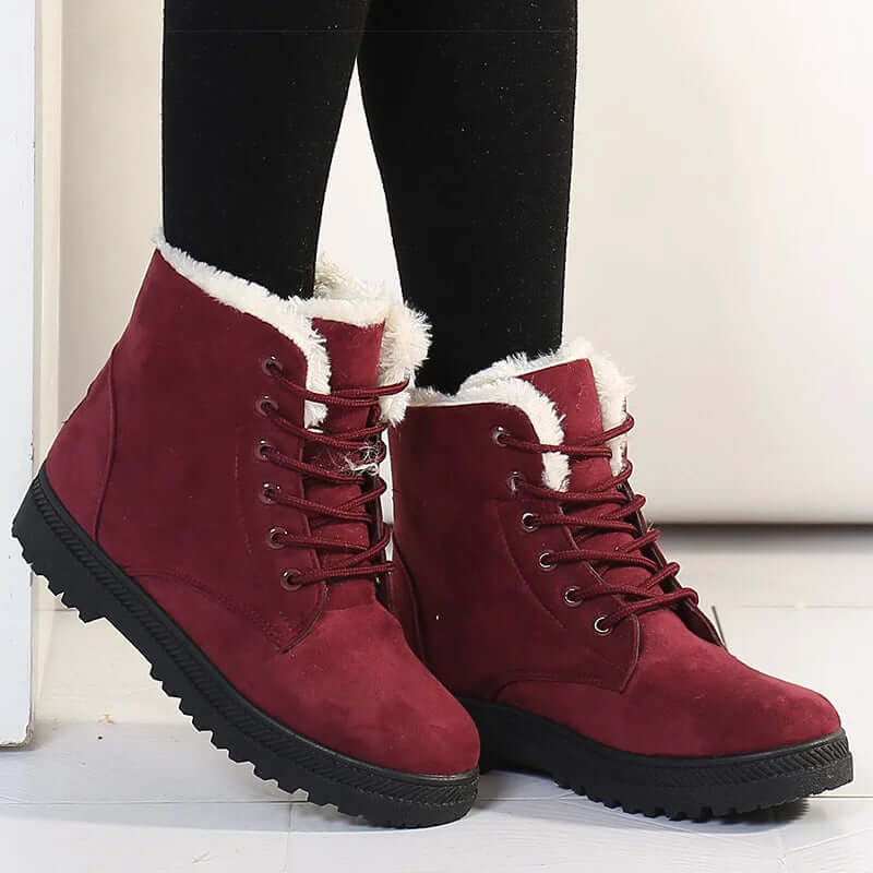 Women's Stylish Low Heeled Ankle Boots