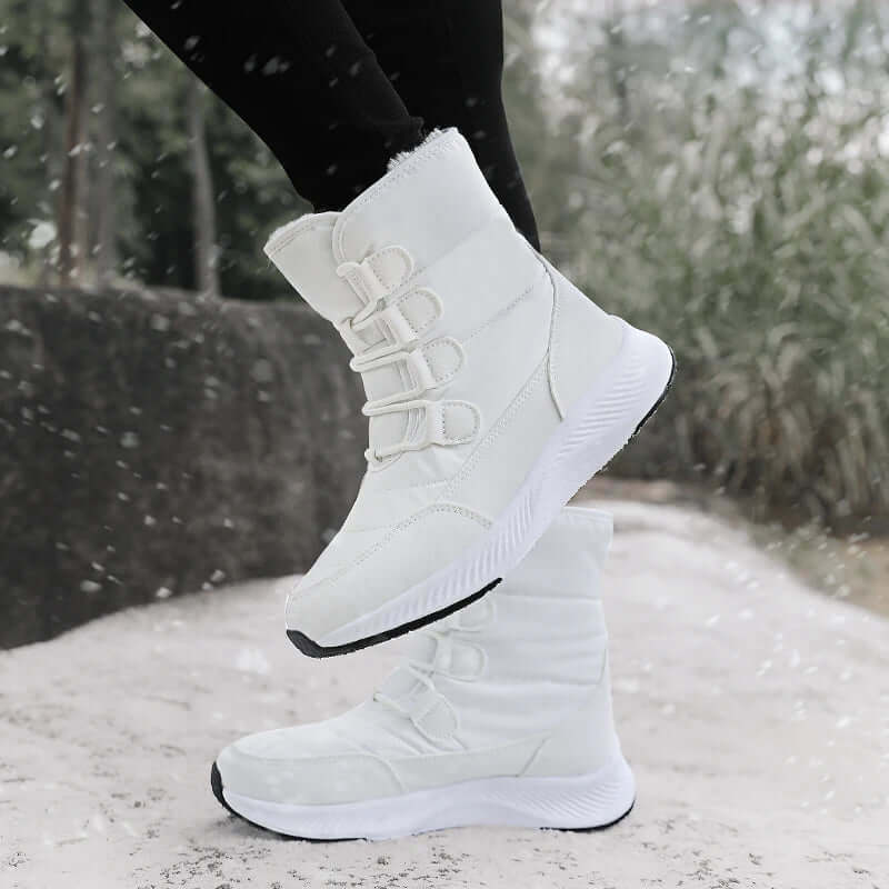 Women's Plush Combat Boots
