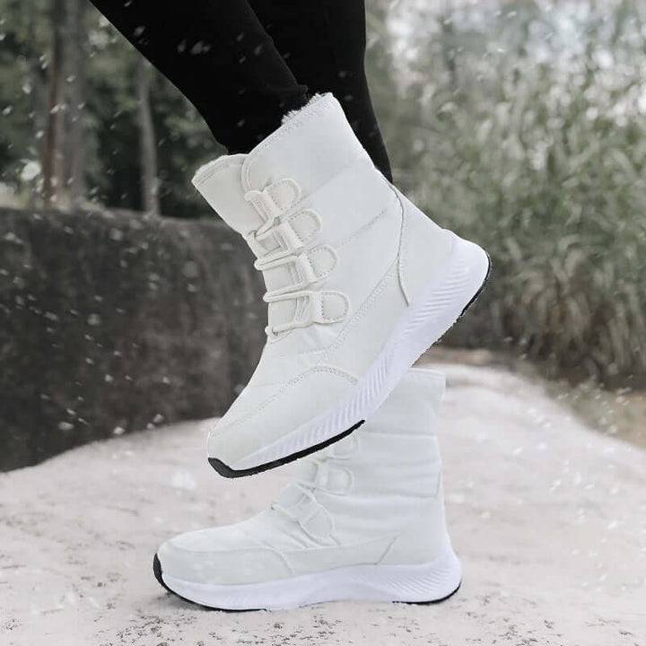Women's Plush Combat Boots