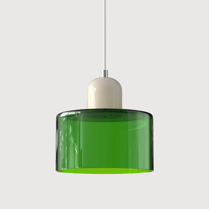 Elegant retro pendant lamp with adjustable cord, creates warm, inviting spaces.