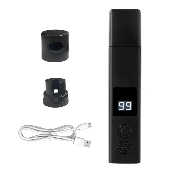 Ergonomic pet nail grinder with digital LED display, providing a gentle & efficient solution for pet paw grooming.