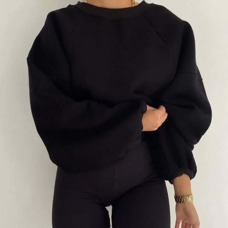 Women's Loose Round Neck Sweater