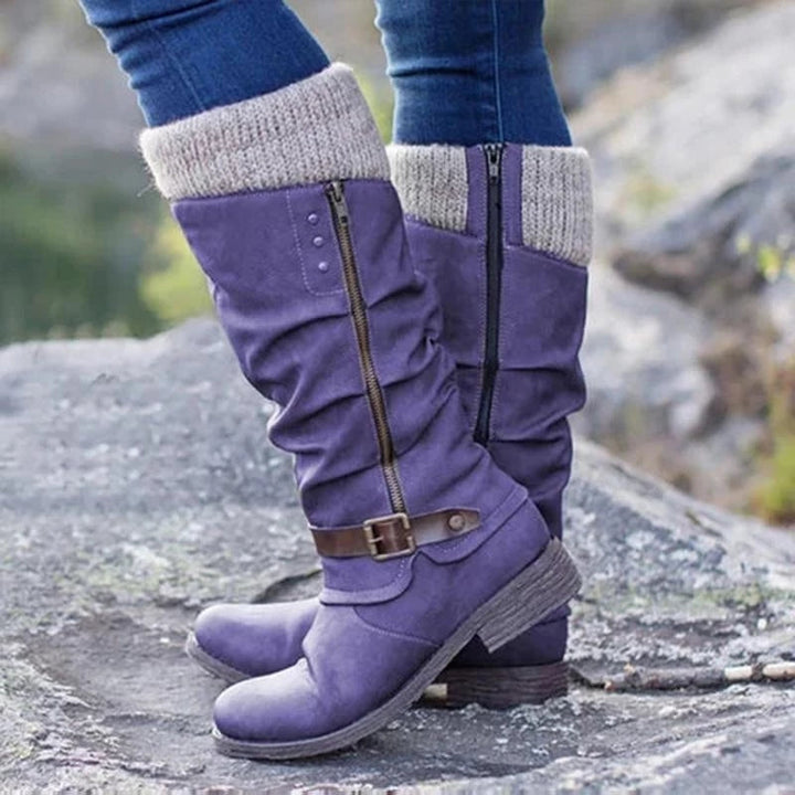 Women's waterproof winter boots offering orthopedic arch support. Warm, comfortable, and slip-resistant for snow & ice.