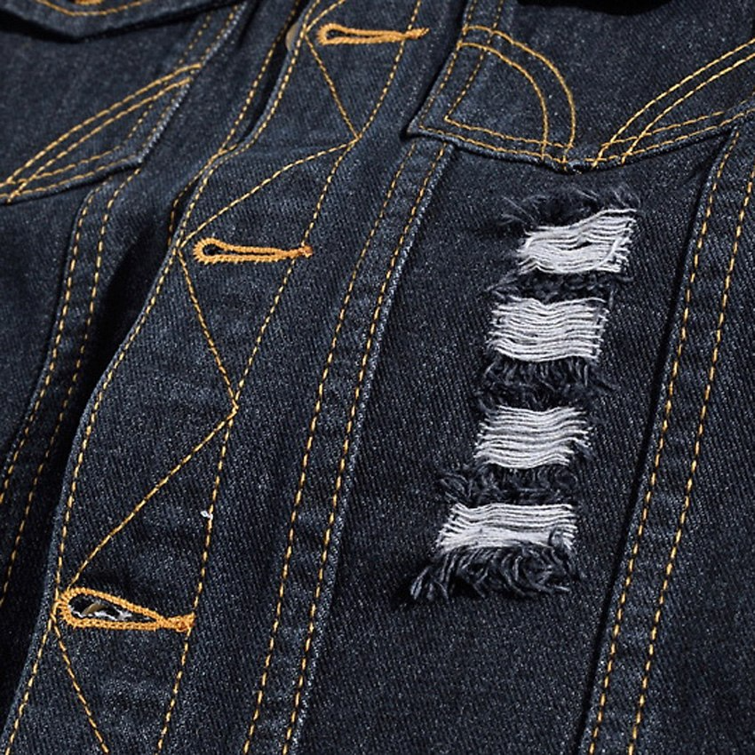 Light blue men's layering vest, a stylish modern casual streetwear piece.