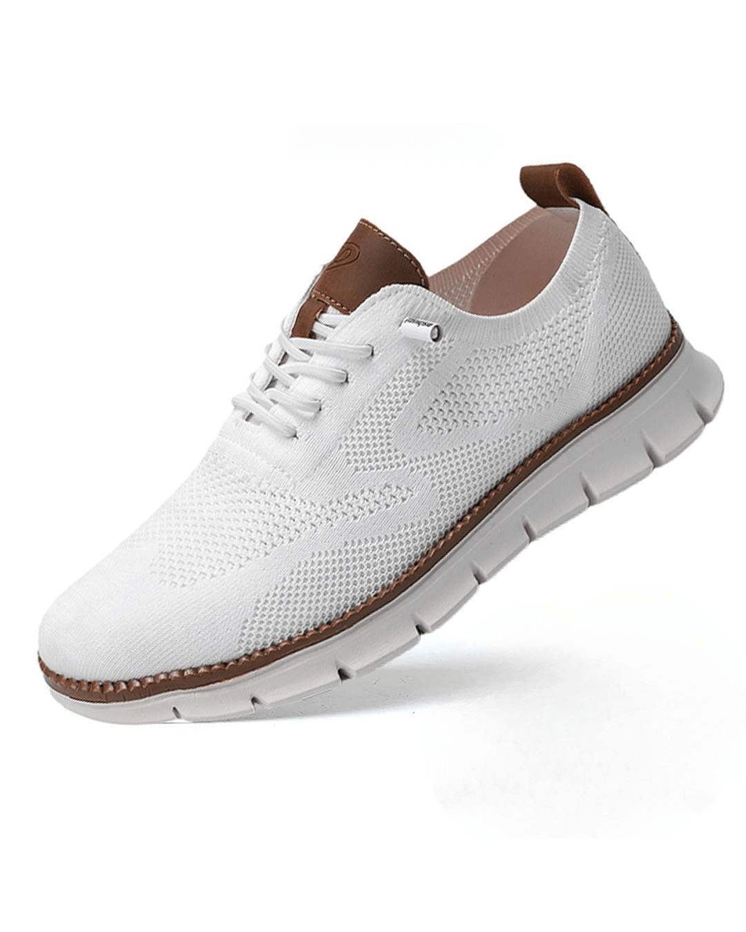 Breathable mesh men's trainers, offering lightweight comfort for everyday wear.