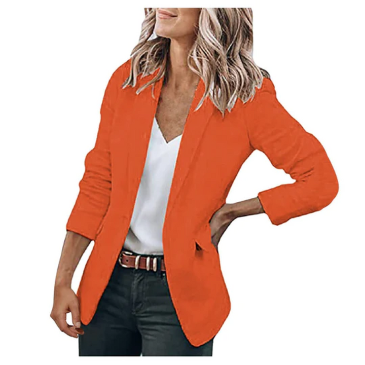 Fashionable women's blazer, versatile for work or casual outings.