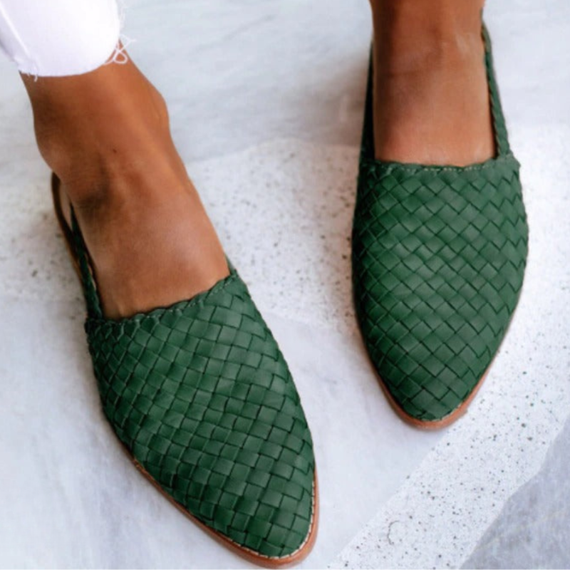Casual handwoven women's sandals, perfect summer footwear with supportive orthopedic design.