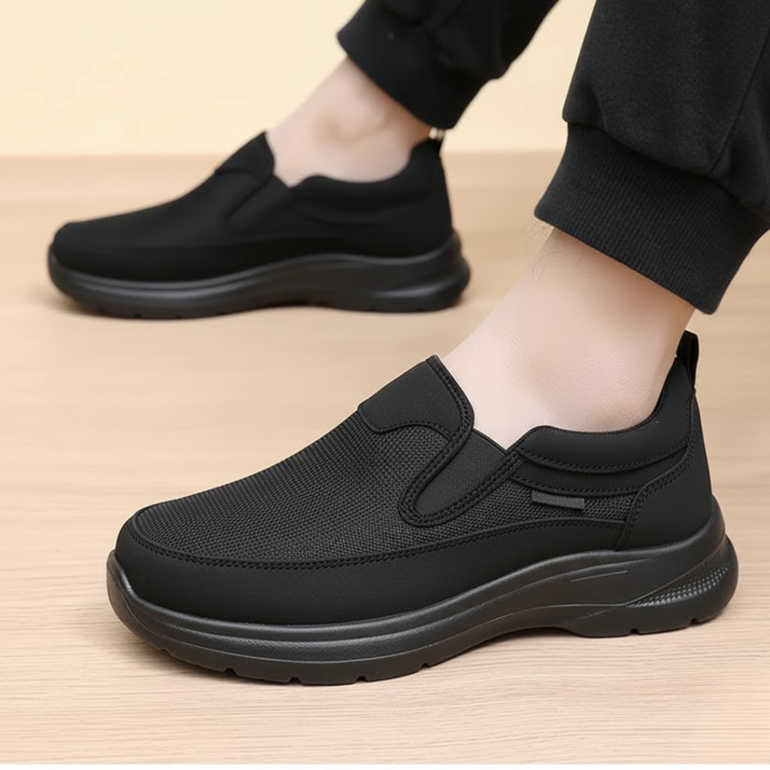 Men's comfortable slip-on shoes for everyday wear, ideal casual footwear for walking and versatile fashion.