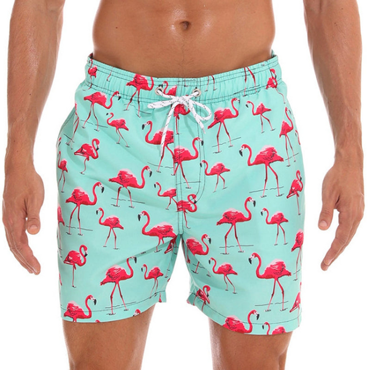 Modern men's clothing: stylish swim shorts, perfect for beach, pool, and casual wear. Quick-dry.