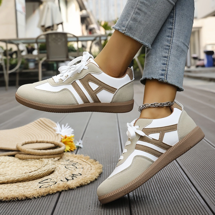 Harper women's supportive sneakers with wide toe box for foot health, great for walking & daily comfort.