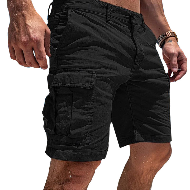 Versatile men's active cargo shorts, designed for comfort & durability, great for casual fashion & outdoor adventures.