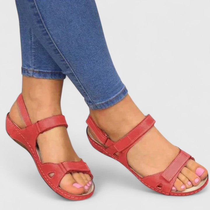 Women's ultimate comfort sandals with arch support, perfect for daily wear & pain relief.