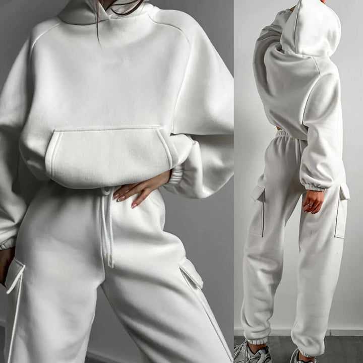 Women's Relaxed Fit Hoodie and Jogger Set