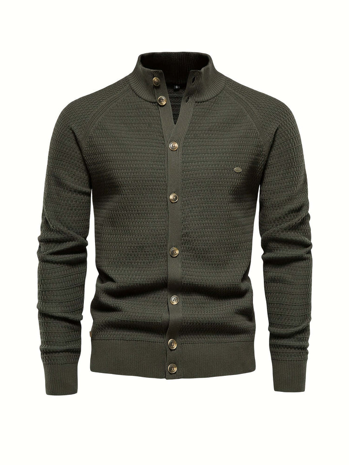 Men's Knitted Cardigan Sweater