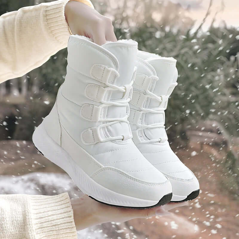 Women's Plush Combat Boots
