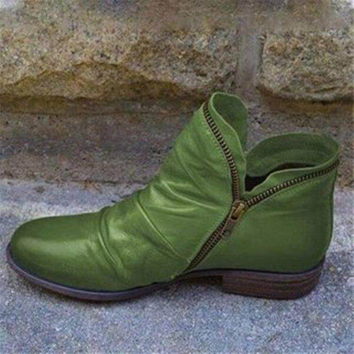 Women's Zip-Up Ankle Boots
