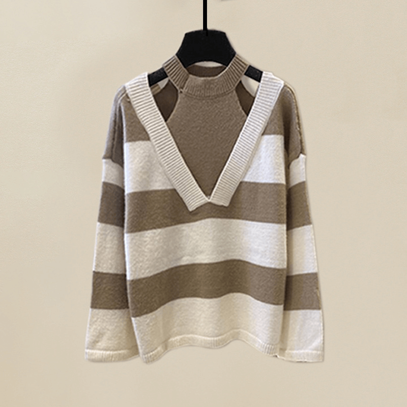 Women's Striped Comfort Loungewear Set