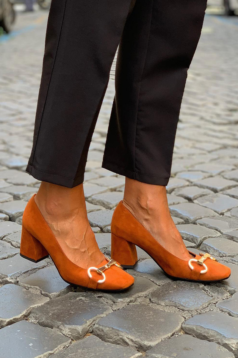 Vibrant women's colorful block heeled sandals with a modern square toe, perfect for parties & fashion.