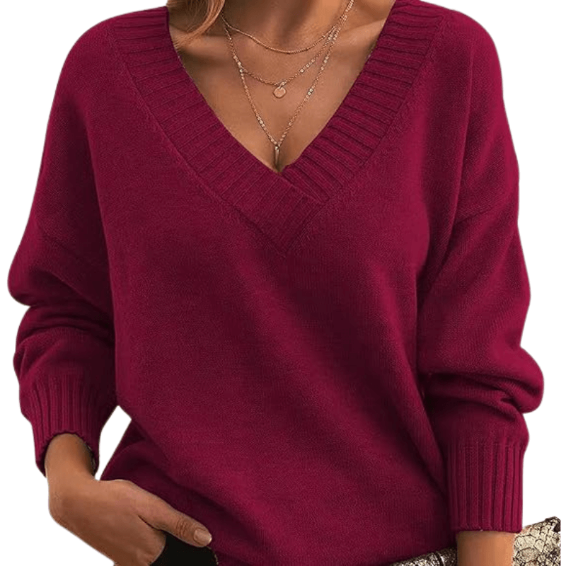 Women's V-Neck Sweater