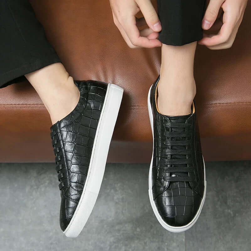 Men's Lace-Up British Style Boots