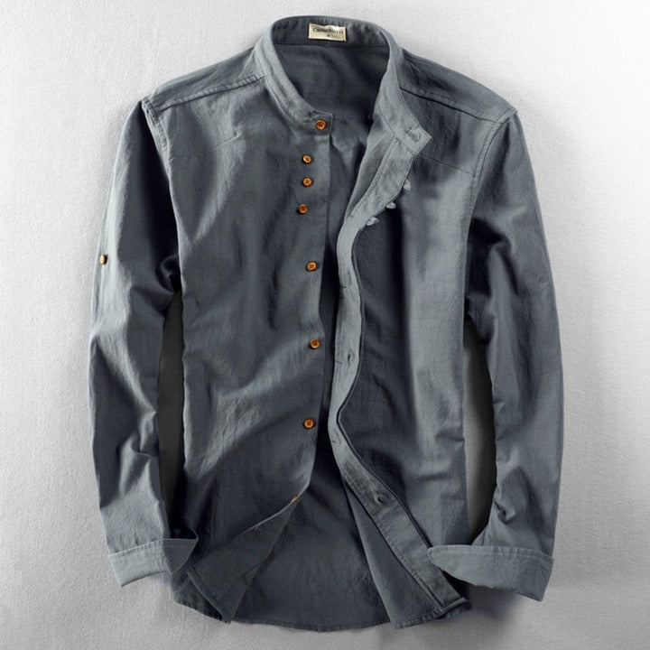Versatile women's elegant long-sleeve top in Japanese style, suitable for work, casual, or fashion-forward outfits.