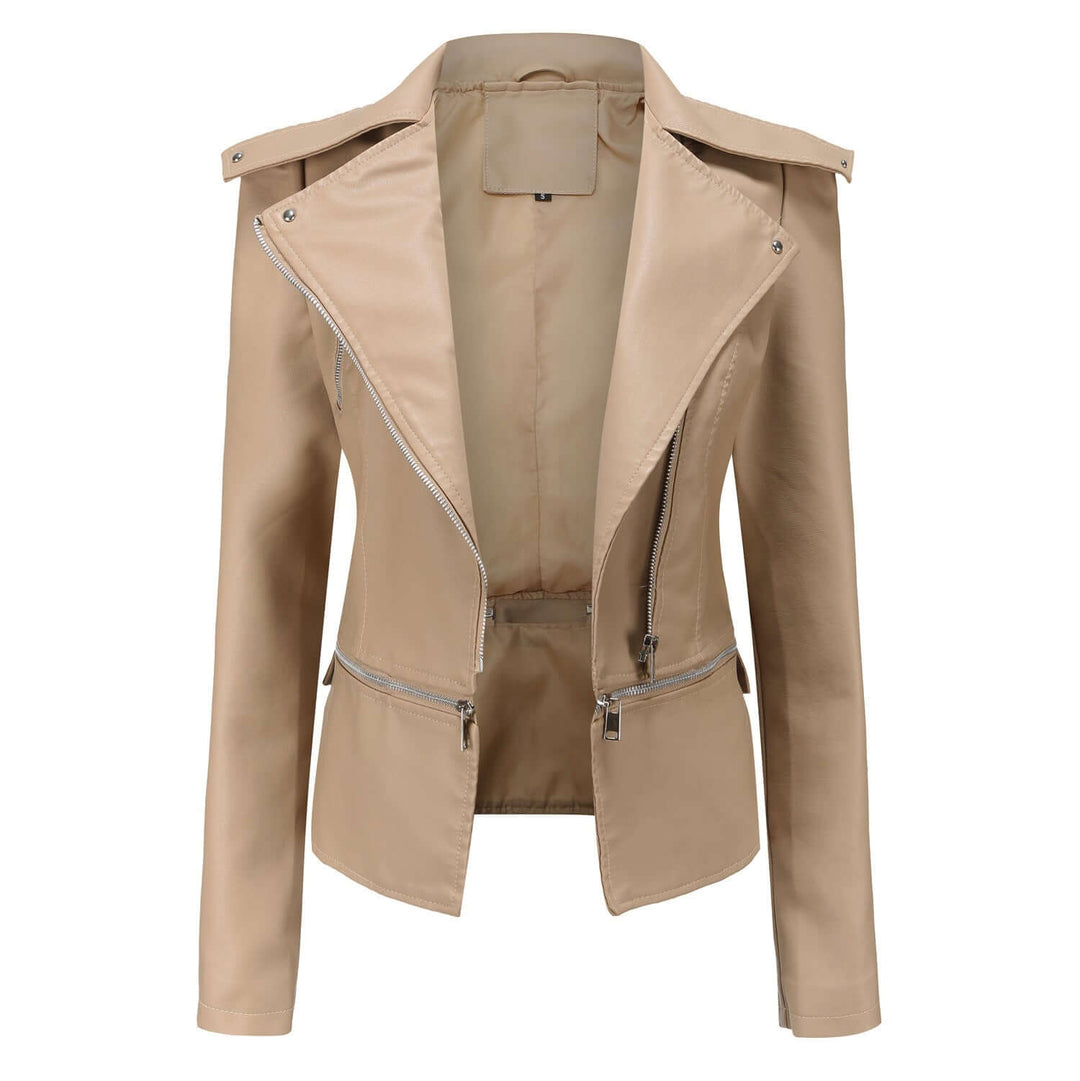 Women's Slim Fit Motorcycle Jacket