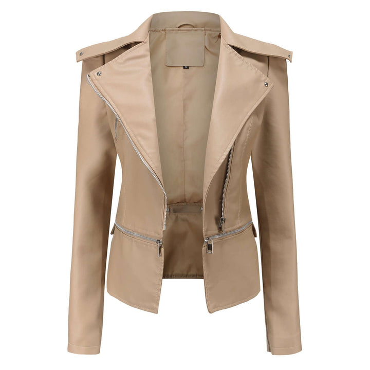 Women's Slim Fit Motorcycle Jacket