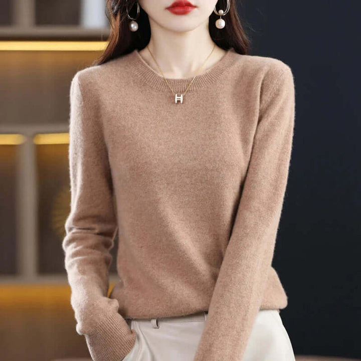 Pure Cashmere Knitted Sweater