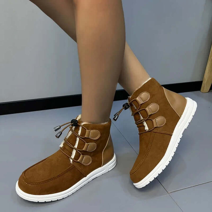 Women's Flat Ankle Boots - Casual & Outdoor