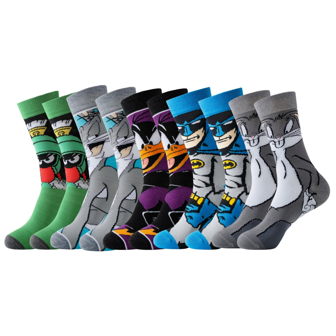 Comfortable unisex cartoon socks. Playful colorful ankle socks, perfect for everyday wear, streetwear, & fun fashion.