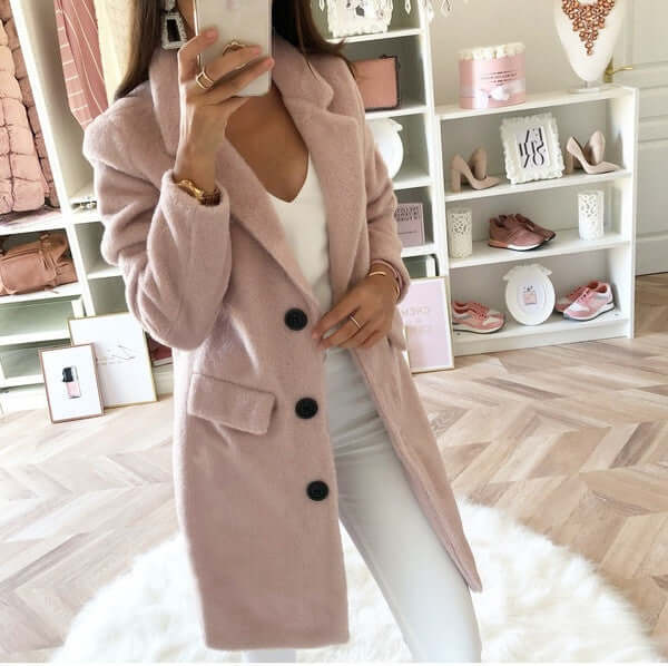 Women's Double Breasted Coat