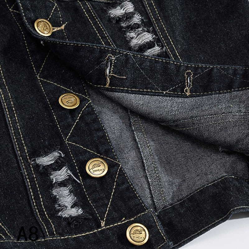 Modern men's black vest, a fashionable outerwear layering piece for casual style.