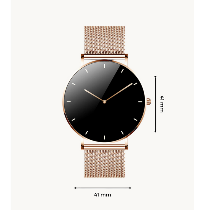 Unisex health tracker smartwatch, perfect for monitoring activity & sleep. An elegant, practical accessory.