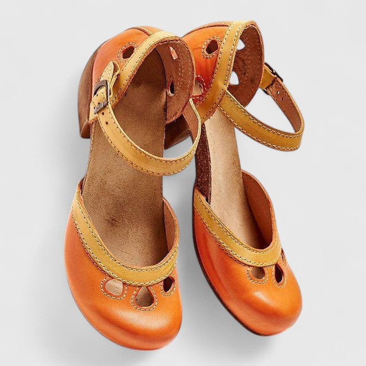 Orthopaedic women's sandals designed for pain relief & posture correction, perfect comfortable walking shoes.