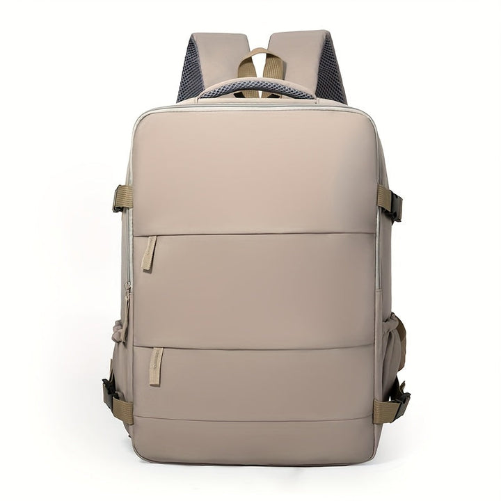 Ergonomic school backpack, ideal for students, with an easy-access 180° opening.