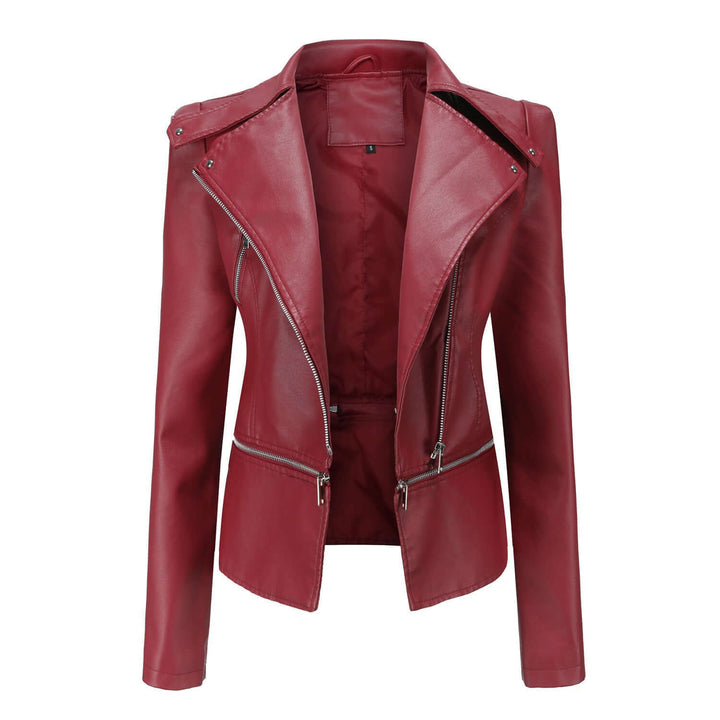 Women's Slim Fit Motorcycle Jacket