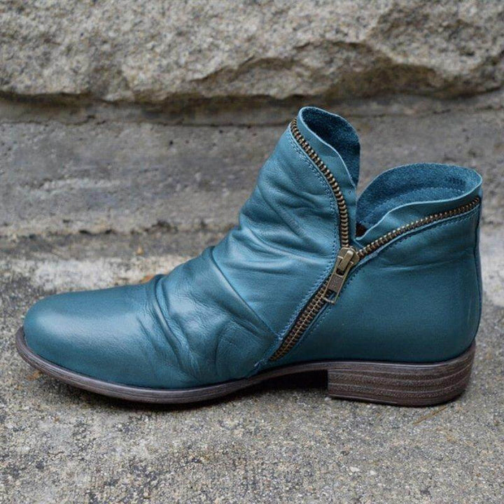 Women's Zip-Up Ankle Boots