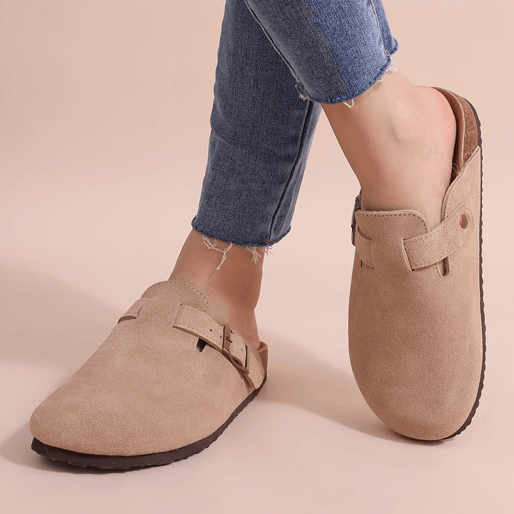 Women's Orthopedic Comfort Slippers for Indoor & Outdoor Use