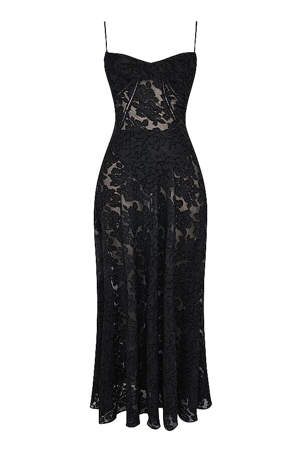 Effortless women's elegant flowy maxi dress, chic versatile attire for any special event or gathering.