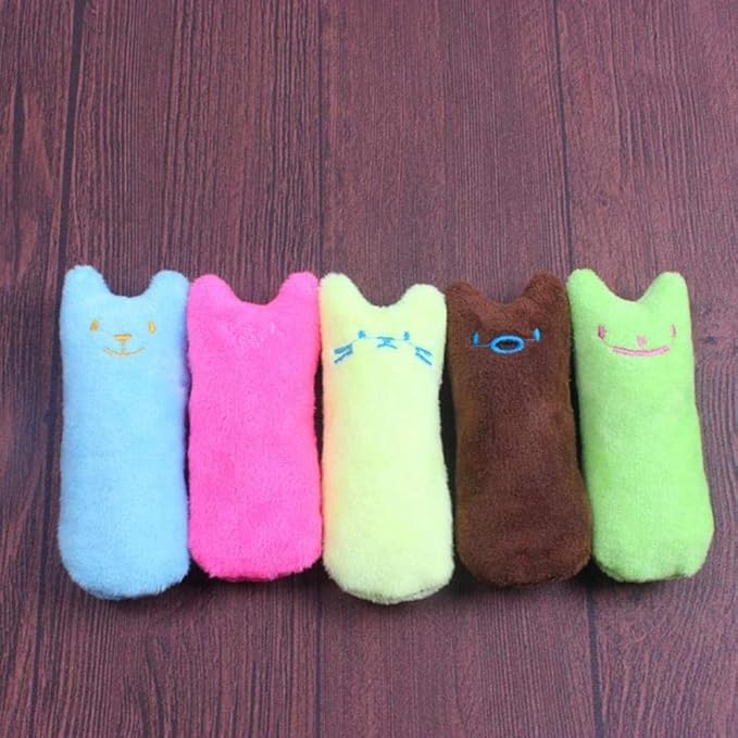 Feline fun with this interactive catnip toy, a great boredom buster for pets.
