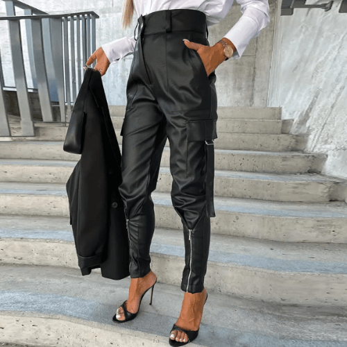 Women's High-Waisted Pants