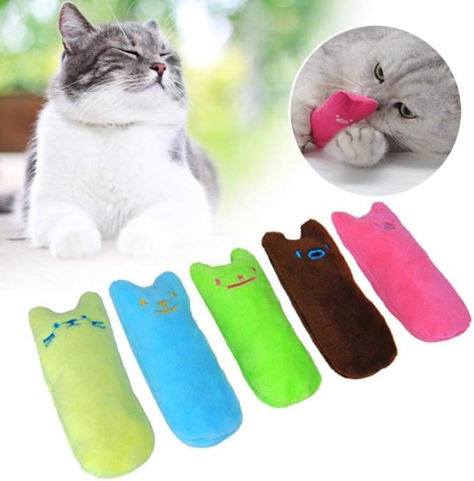Durable catnip play toy, perfect boredom buster & stress reliever for cats.