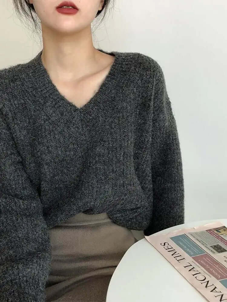 Women's Oversized Chunky Knit Sweater