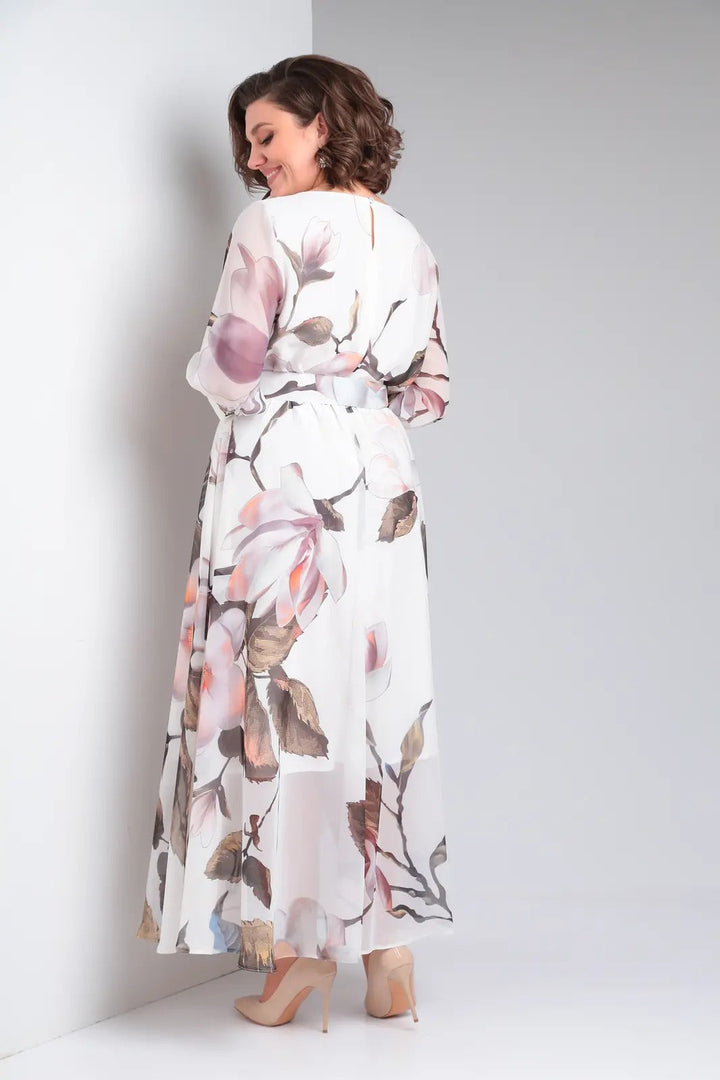 Flattering navy women's dress, elegant party wear for special occasions, sophisticated style.