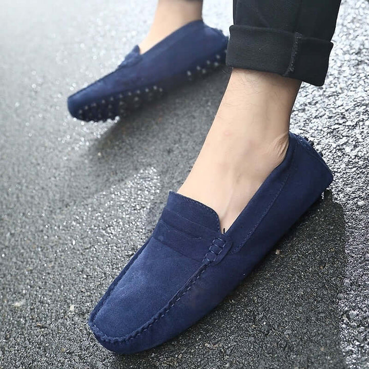 Men's Loafers - Slip-On Moccasin Toe